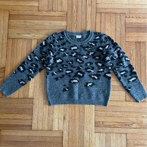 Leopard Print Sweater